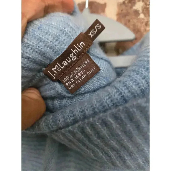 J. McLaughlin Pence 100% Cashmere Poncho Size XS/S - Picture 4 of 4